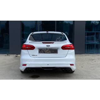 Spoiler Sedan LIP (Sunplex, negru) (107,2cm x 5,5cm) Ford Focus III 2011-2017 foto 4