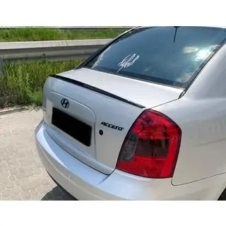 Spoiler LIP (Sunplex, negru) (115,8cm x 6,3cm) foto 1