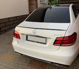 Mercedes E-class W212 2009-2016 Spoiler Lip (Sunplex, Negru) (130,5cm x 5,8cm) foto 2