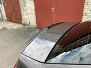 Peugeot 301 2012- Spoiler Lip (Sunplex, negru) (118,5cm x 5,5cm) foto 1
