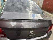 Peugeot 301 2012- Spoiler Lip (Sunplex, negru) (118,5cm x 5,5cm) foto 2