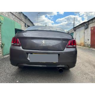Spoiler Lip (Sunplex, negru) (118,5cm x 5,5cm) foto 4