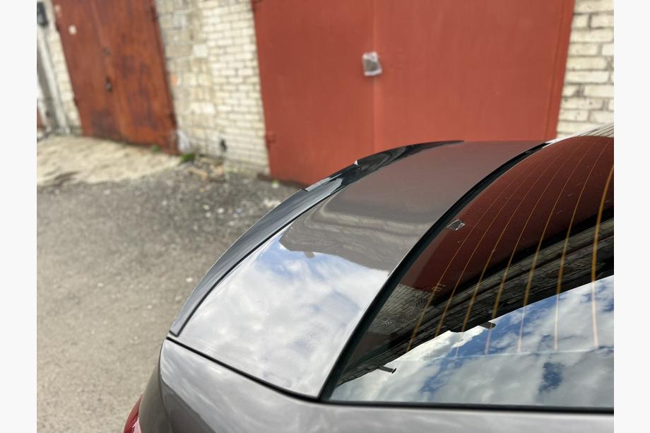 Peugeot 301 2012- Spoiler Lip (Sunplex, negru) (118,5cm x 5,5cm) Image