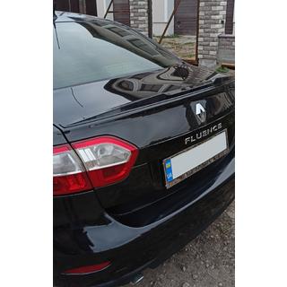 Spoiler Lip (Sunplex, negru) (125,4cm x 7,2cm) foto 4