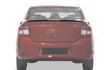 Dacia Logan II 2013-2022 Spoiler Lip (Sunplex, negru) (118,5cm x 5,5cm) foto 3
