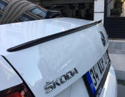 Skoda Octavia III A7 2013-2019 Spoiler Lip (Sunplex, negru) (115,4cm *6cm) foto 1