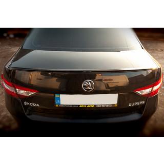 Spoiler Lip (Sunplex, negru) (119,2cm*7,3cm) foto 3