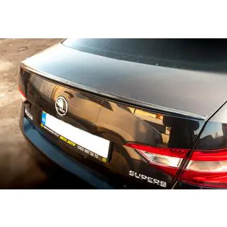 Spoiler Lip (Sunplex, negru) (119,2cm*7,3cm) foto 1