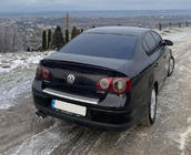 Volkswagen Passat B6 2006-2012 Spoiler LIP (Sunplex, negru) (115,8cm x 6,3cm) foto 1