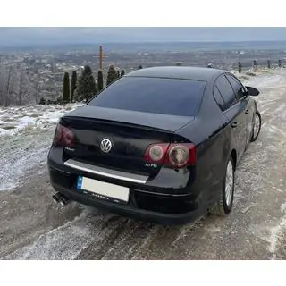 Spoiler LIP (Sunplex, negru) (115,8cm x 6,3cm) foto 1