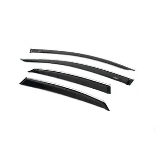 Deflectoare geamuri cu ornament cromat (4 buc, HIC) foto 2