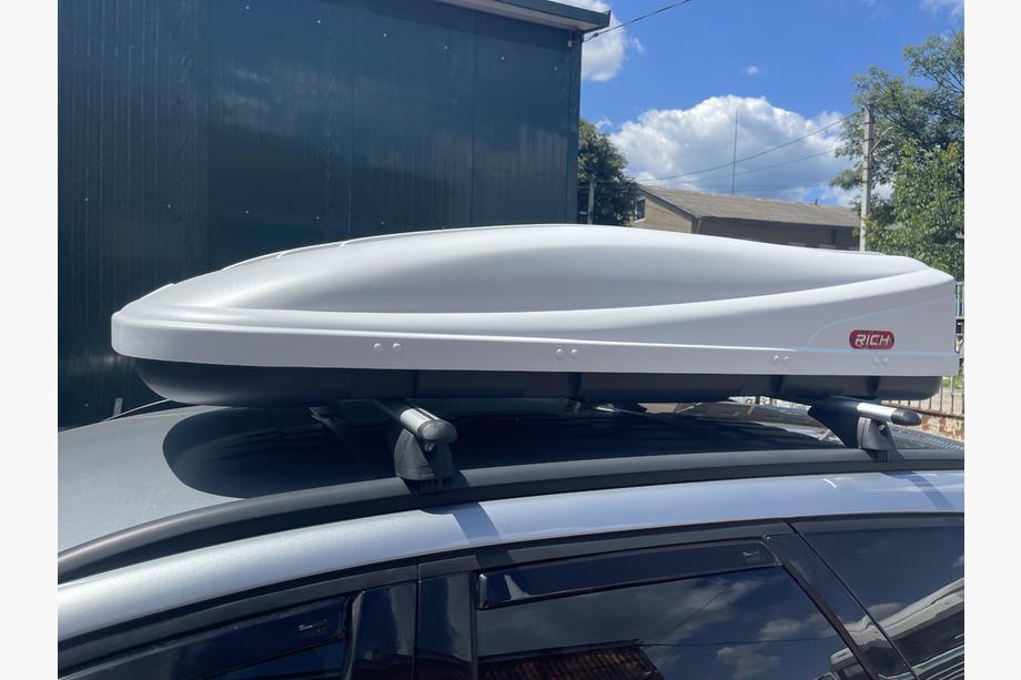 Cutie portbagaj RICH alb mat (500 L) Image