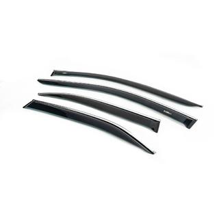 Deflectoare geamuri cu ornament cromat (USA, 4 buc, HIC) Toyota Camry 2006-2011 foto 2