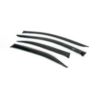 Deflectoare geamuri cu ornament cromat (USA, 4 buc, HIC) foto 2