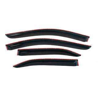 Deflectoare geamuri cu ornament cromat (USA, 4 buc, HIC) Toyota Camry 2006-2011 foto 3
