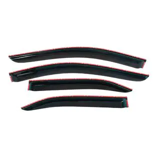Deflectoare geamuri cu ornament cromat (USA, 4 buc, HIC) foto 3