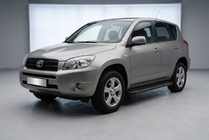 Toyota Rav 4 2006-2013 Praguri Laterale Maya V2 Black (2 buc, Aluminiu) foto 1