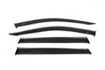 Toyota Rav 4 2019–2025 Deflectoare geamuri cu ornament cromat (4 buc, HIC) foto 4