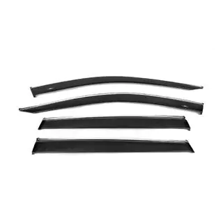 Deflectoare geamuri cu ornament cromat (4 buc, HIC) foto 4
