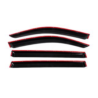 Deflectoare geamuri cu ornament cromat Allspace LWB (4 buc, HIC) foto 4