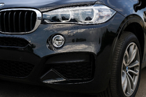 BMW X6 F16 2014-2019 Capace cromate pentru proiectoare ceata (2 buc) foto 2
