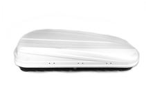 Cutie portbagaj auto dubla deschidere KX alb mat (520 L) foto 2