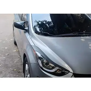 Capace oglinzi fara decupaj pentru semnalizare stil BMW (2 buc) Hyundai Elantra (MD/UD) 2011-2015 foto 4