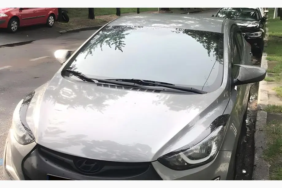 Hyundai Elantra (MD/UD) 2011-2015 Capace oglinzi fara decupaj pentru semnalizare stil BMW (2 buc) Foto 6