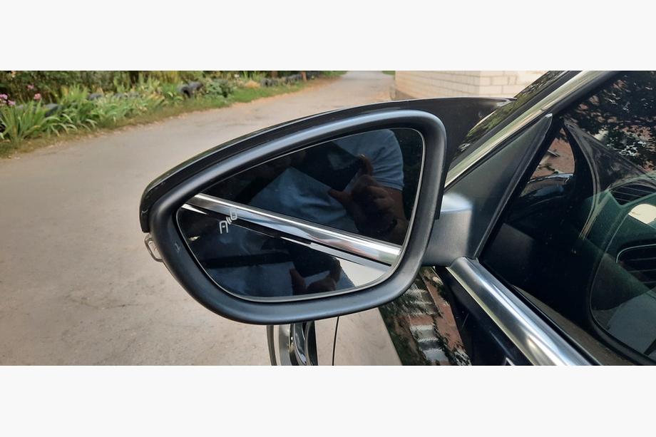 Volkswagen Passat B7 2012-2015 Capace Oglinzi RLine-Look (2 buc pentru EU) Foto 6