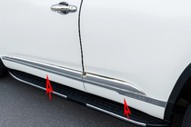 Toyota Highlander 2013-2019 Molduri Cromate pentru Usi Libao (ABS) foto 4
