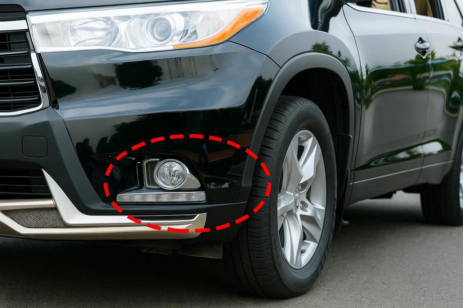 Toyota Highlander 2013-2019 Capace proiectoare ceata Libao (2013-2016 ABS) Image