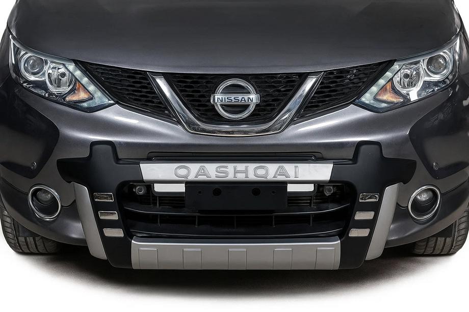 Nissan Qashqai 2014-2021 Prelungire fata Libao 2014-2016 (plastic) Foto 1