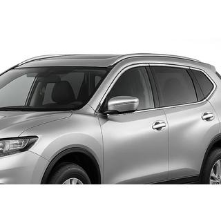 Bare longitudinale integrate gri OEM (pentru X-trail, aluminiu, montaj cu adeziv) foto 1