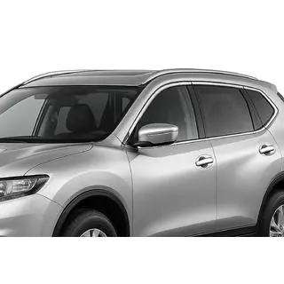 Bare longitudinale integrate gri OEM (pentru X-trail, aluminiu, montaj cu adeziv) foto 1
