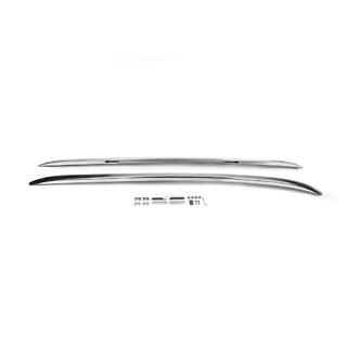 Bare longitudinale integrate gri OEM (pentru X-trail, aluminiu, montaj cu adeziv) foto 2