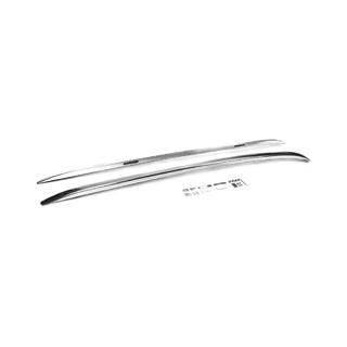 Bare longitudinale integrate gri OEM (pentru X-trail, aluminiu, montaj cu adeziv) foto 4