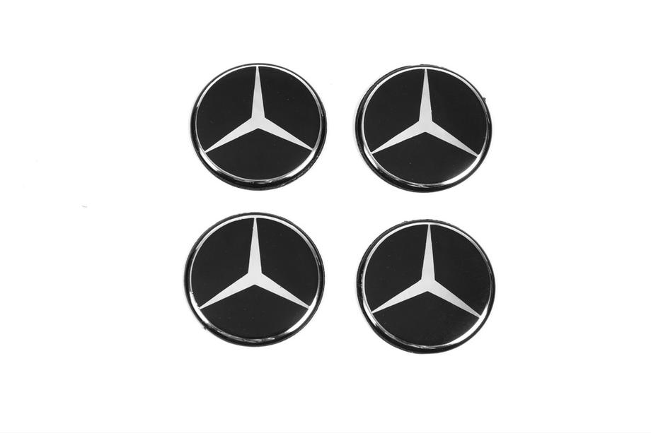 Mercedes-Benz Stickere pentru capace centrale janta 54mm (4buc) Image