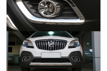 Opel Mokka 2012-2021 Capace cromate pentru proiectoare ceata Libao (2 buc, plastic) foto 2