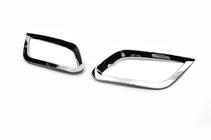 Opel Mokka 2012-2021 Capace cromate pentru proiectoare ceata Libao (2 buc, plastic) foto 4