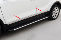 Opel Mokka 2012-2021 Molduri usi Libao (4 buc, plastic) foto 1