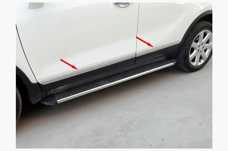 Chevrolet Trax 2012-2023 Molduri usi Libao (4 buc, plastic) Image