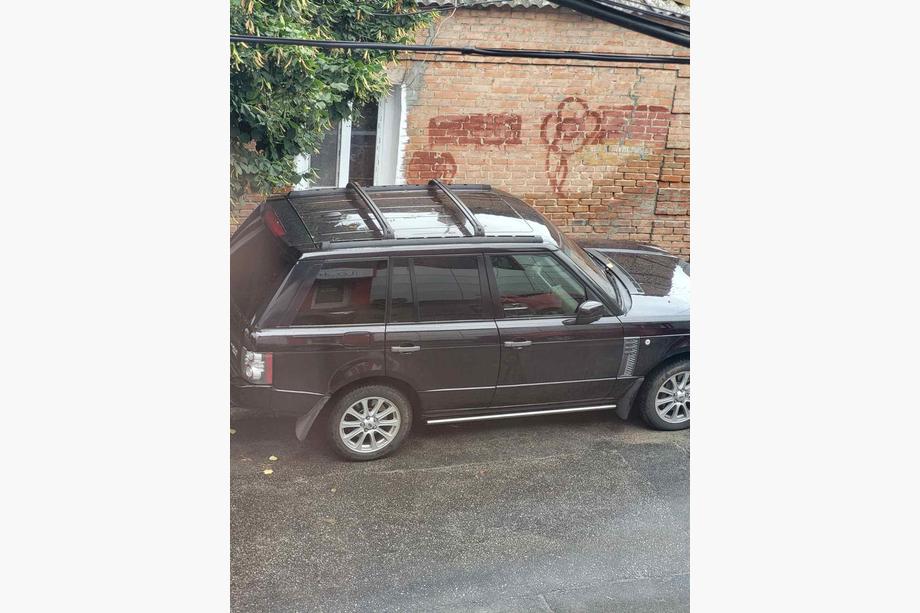 Range Rover III L322 2002-2012 Bare longitudinale cu traverse OEM 2006-2012 (negru) Image