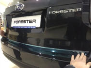 Subaru Forester 2013-2018 Ornament portbagaj Libao inox foto 2