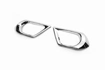 Subaru Forester 2013-2018 Capace cromate pentru proiectoare ceata Libao (2 buc, plastic) foto 4