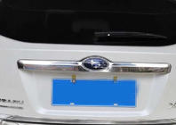 Subaru XV 2011-2017 Ornament deasupra numarului Libao (inox) foto 1