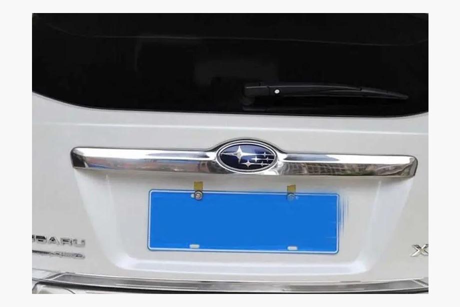 Subaru XV 2011-2017 Ornament deasupra numarului Libao (inox) Image