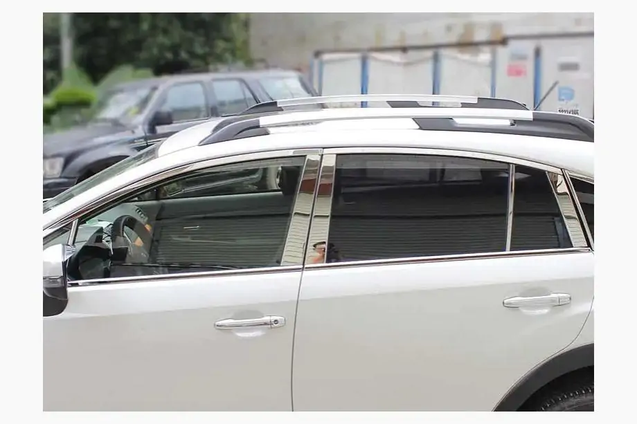 Subaru XV 2011-2017 Molduri stalpi usi Libao (4 buc, plastic) Image