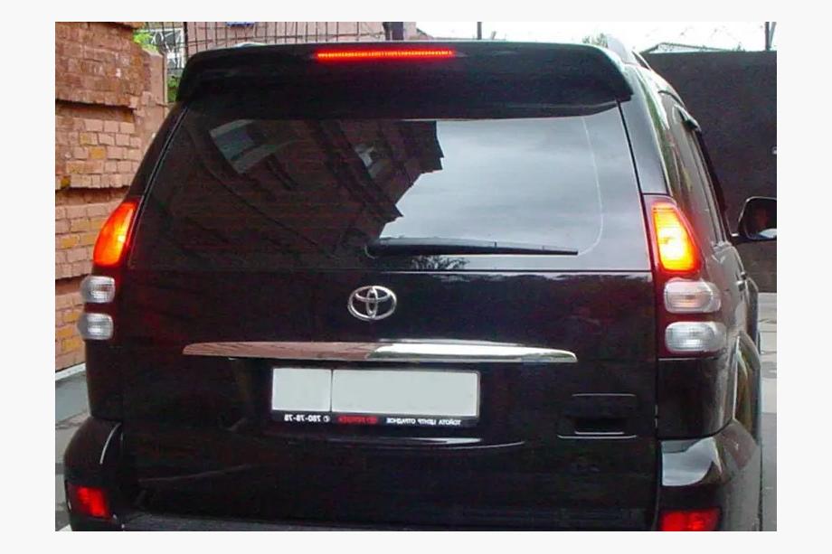 Toyota Land Cruiser Prado 120 2002-2009 Spoiler (grund pentru vopsire) Foto 4