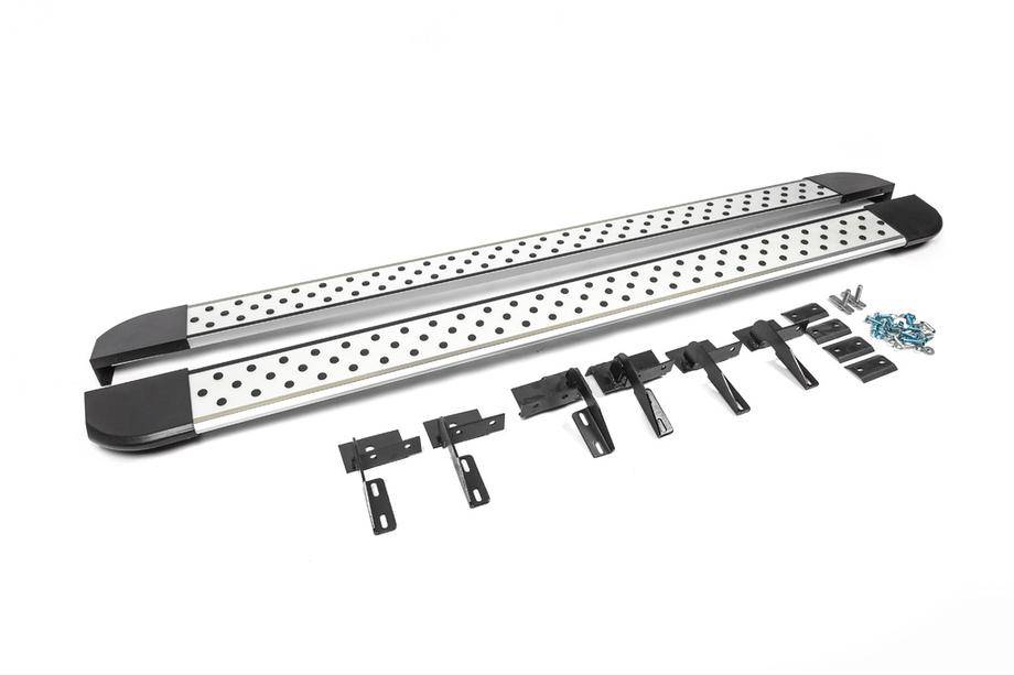 Toyota Rav 4 2006-2013 Praguri Laterale OEM V1 pentru LONG (2 buc, Aluminiu) Foto 3