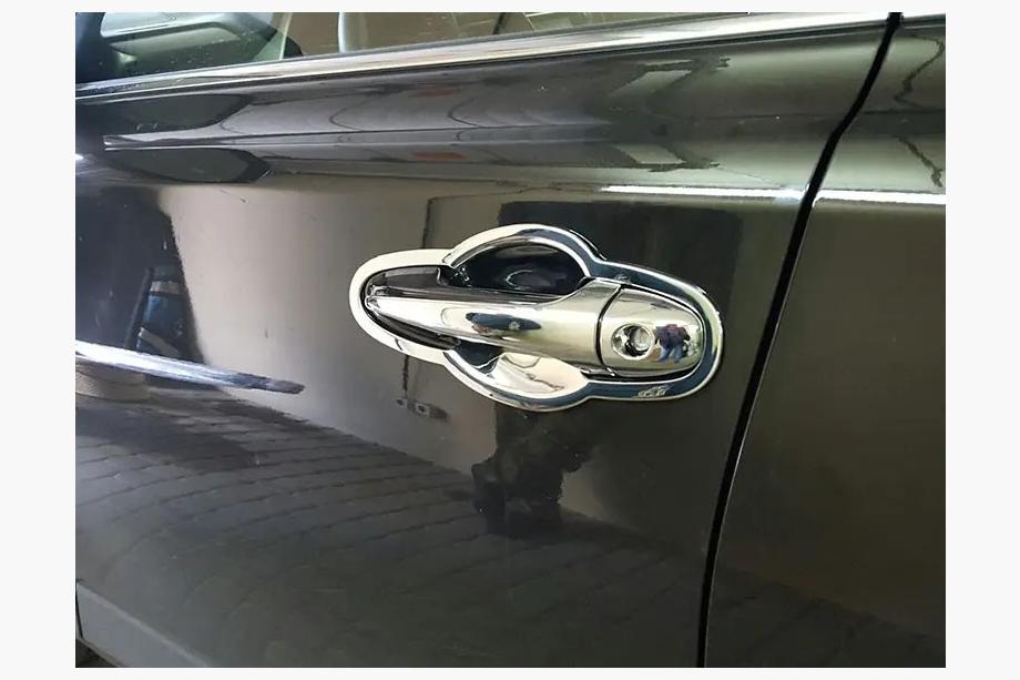 Toyota Rav 4 2013-2018 Capace cromate sub manere Libao (4 buc, plastic) Foto 1